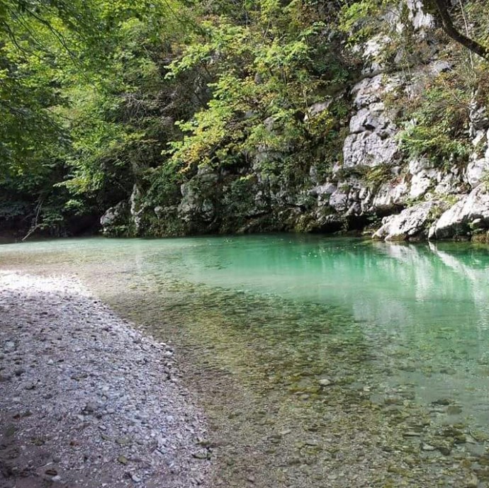 It's hard to resit the pull of Slovenian rivers...