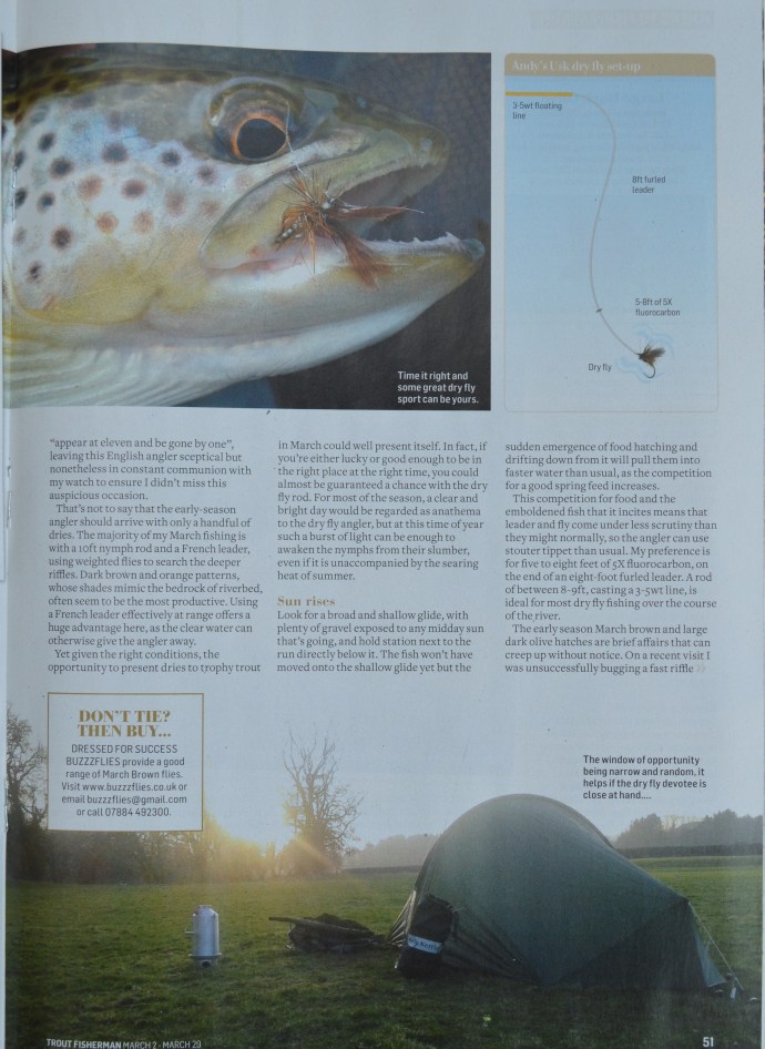 Trout Fly Fishing Wales Usk